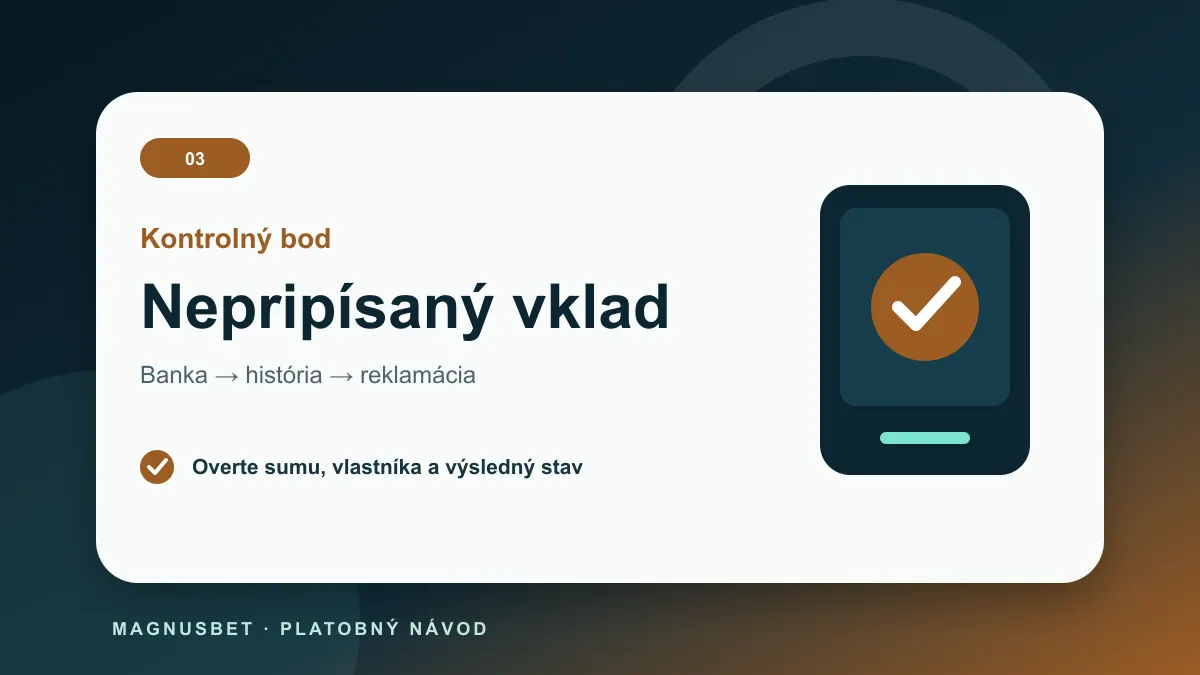 MagnusBet vklady a výbery – porovnanie Nepripísaný vklad s alternatívami