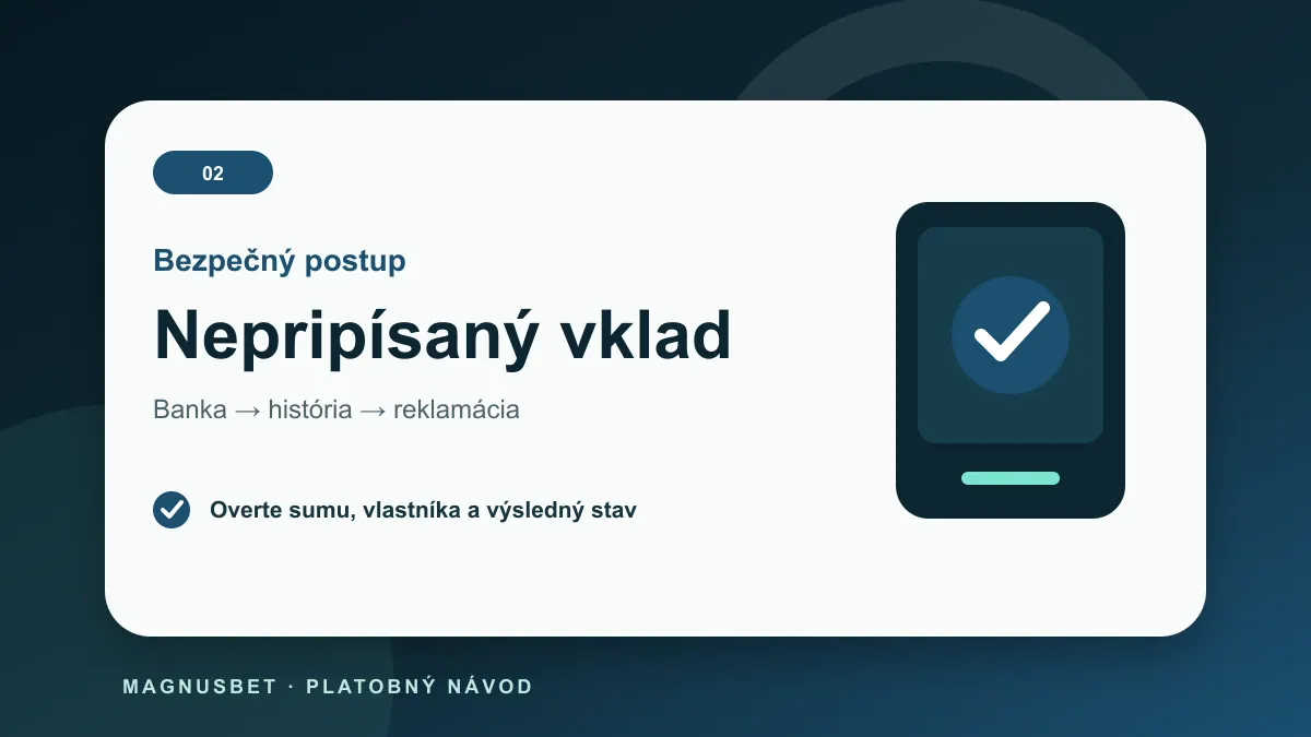 MagnusBet vklady krok po kroku cez Nepripísaný vklad
