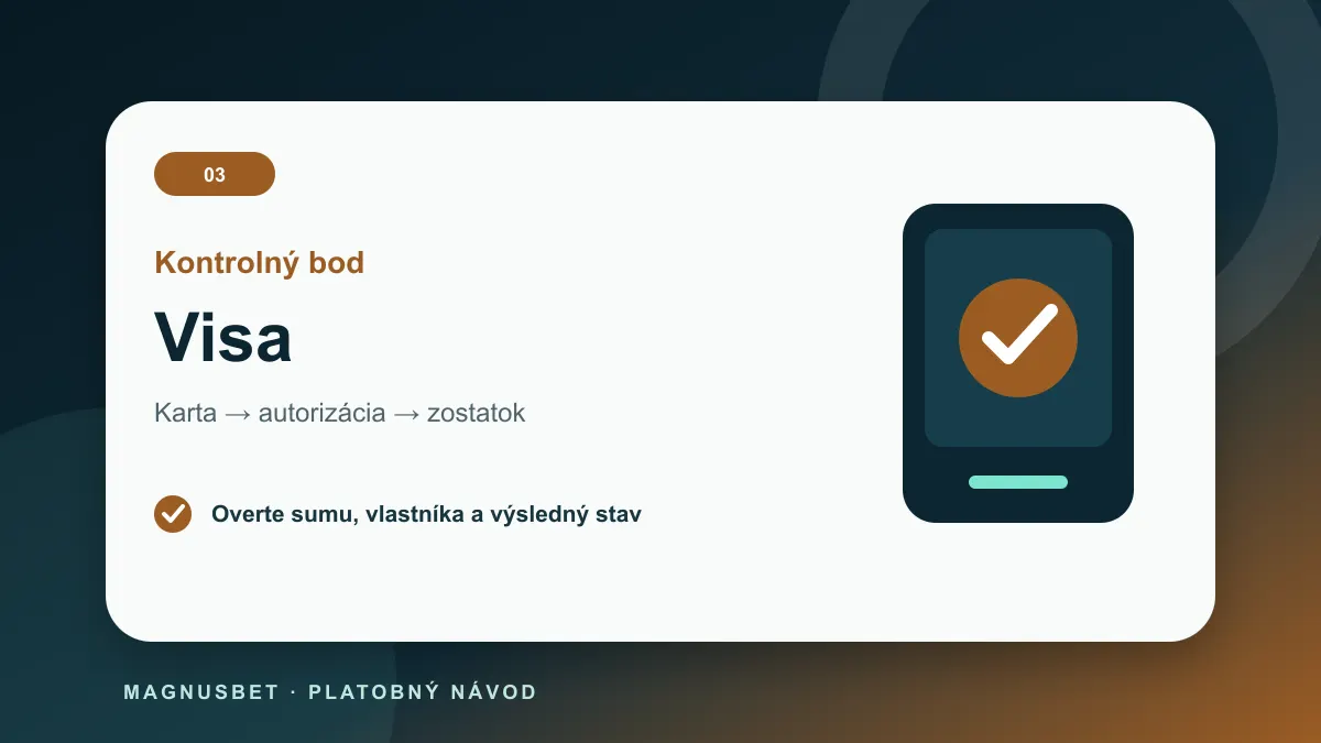 MagnusBet vklady a výbery – porovnanie Visa s alternatívami