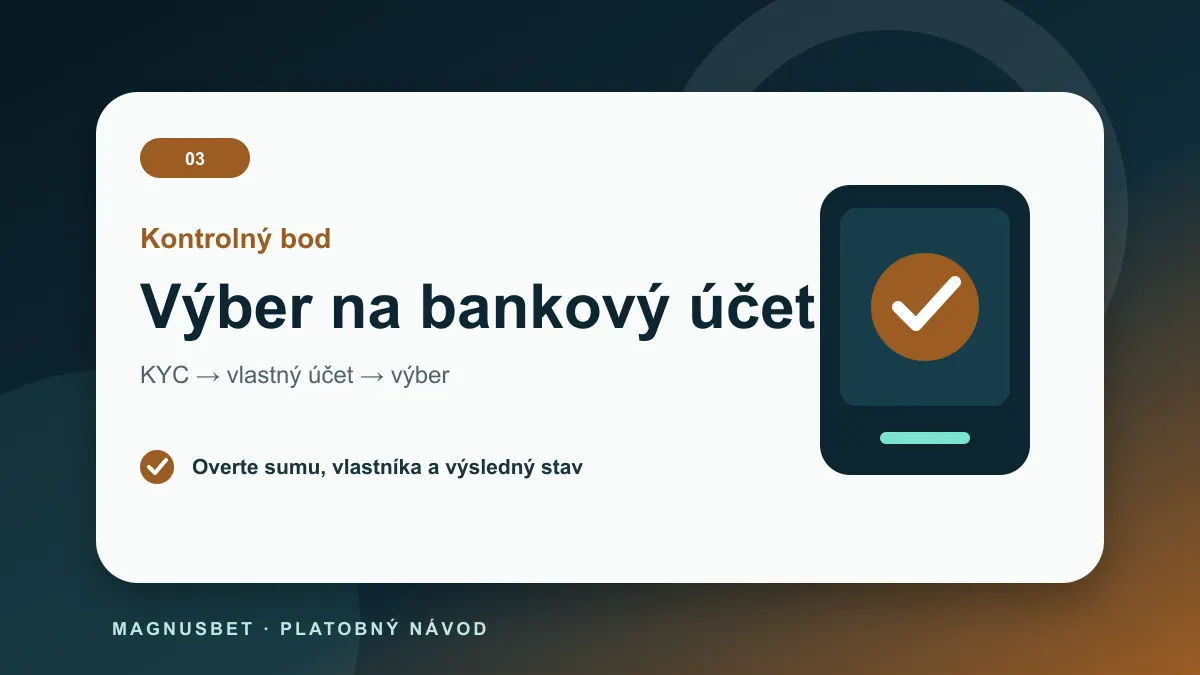 MagnusBet vklady a výbery – porovnanie Výber na bankový účet s alternatívami