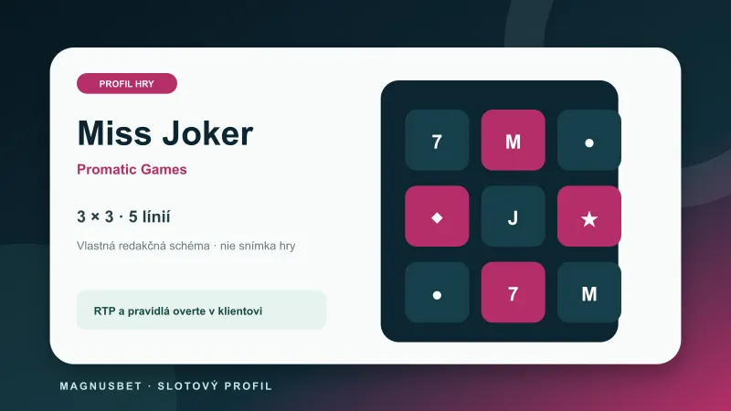 MagnusBet hry – Miss Joker od Promatic Games